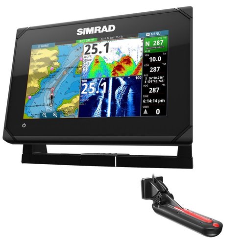 SIMRAD GO7 XSE Totalscan Chartplotter / Fishfinder w/ Transducer